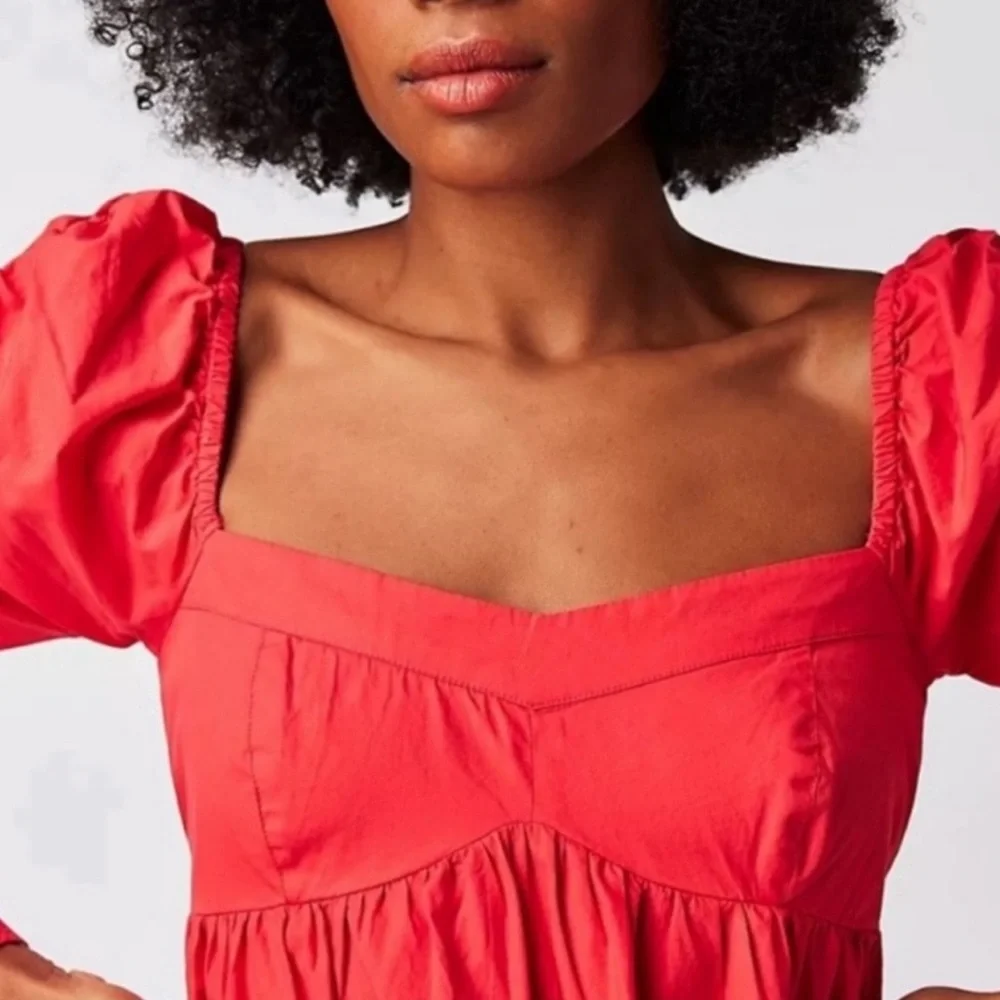 NWT Free People Lindsay BABYDOLL Dress Size Medium - Picture 3 of 9